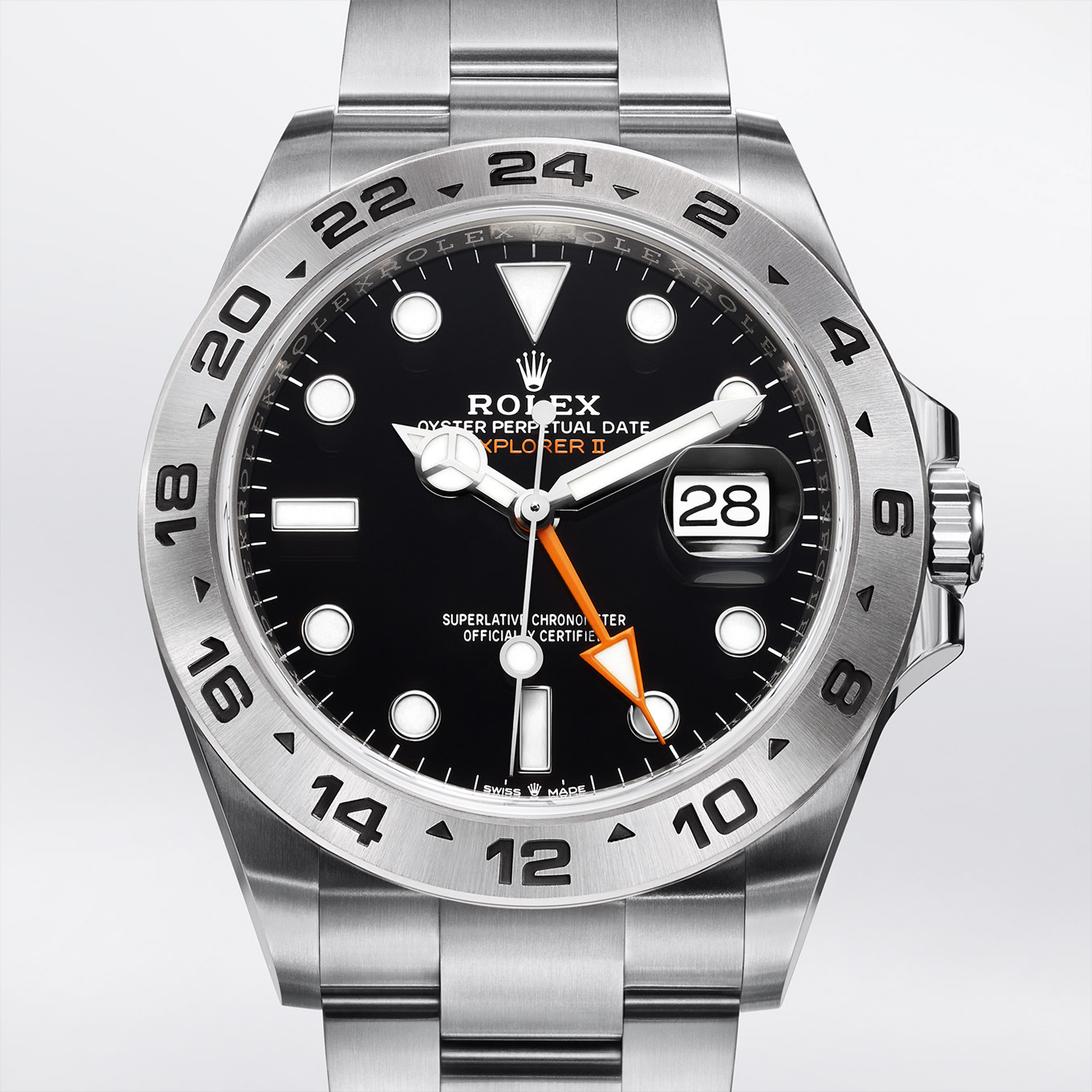 Rolex Explorer II watch: Oystersteel - M226570-0002