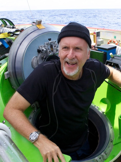 James Cameron e il Deepsea Challenger