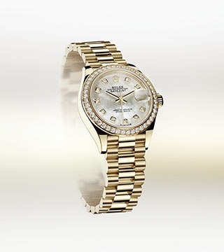 rolex just date gold