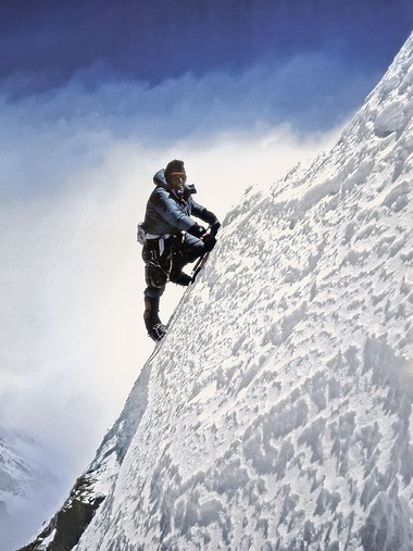 Ed Viesturs in montagna