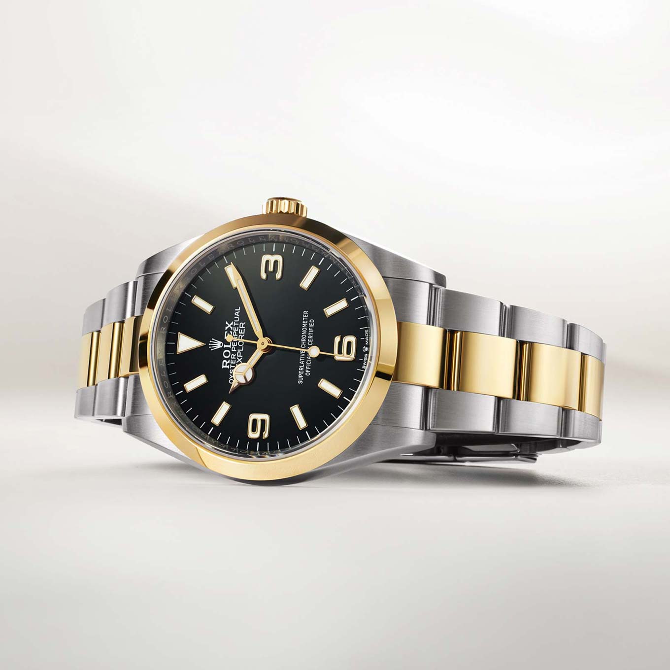 rolex gold explorer