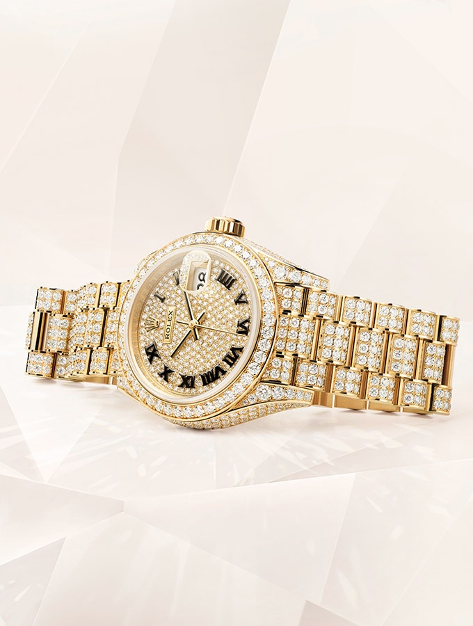 rolex diamant besetzt