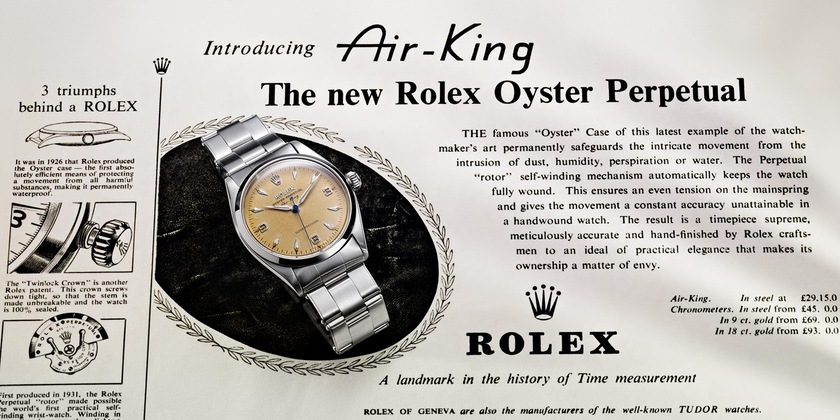 Rolex Air King A Homage To Aviation