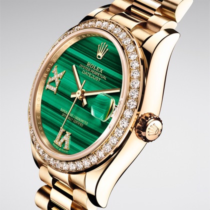 silver and gold datejust