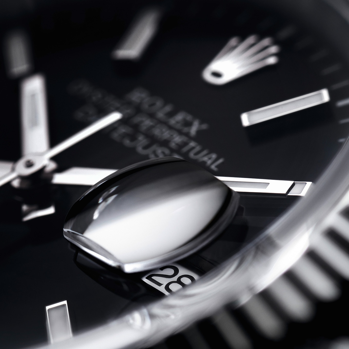 Rolex Ladies Rolex Datejust Blue Vignette 1.13 Ct Diamond Two Tone Quickset Watch