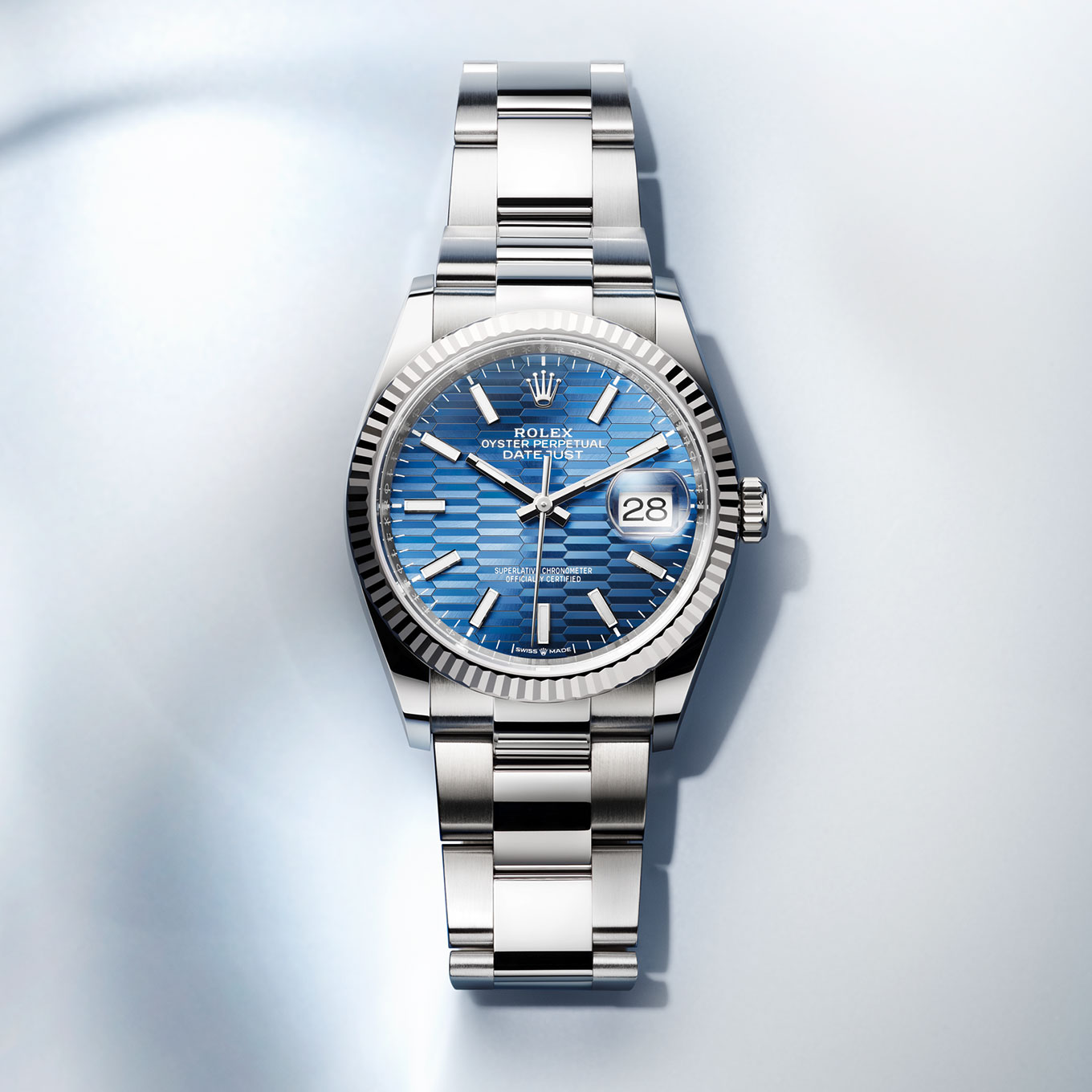 rolex oyster perpetual datejust acciaio