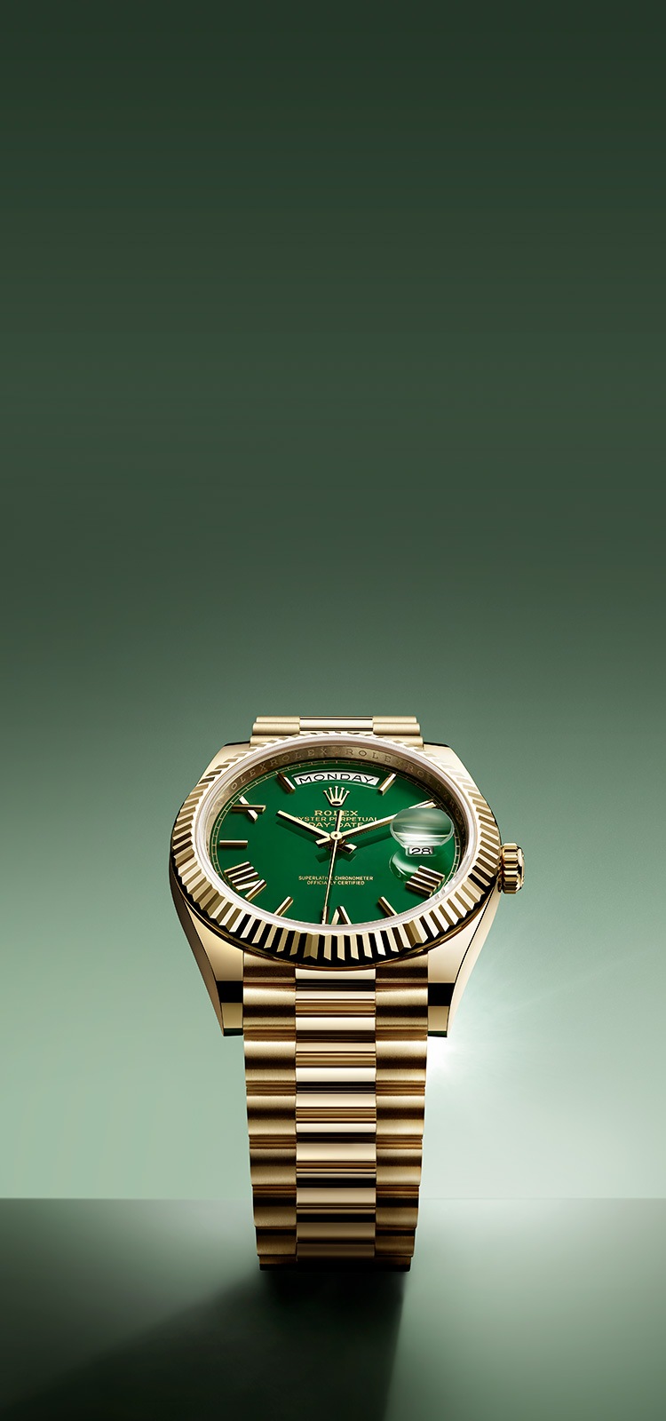 rolex date and time