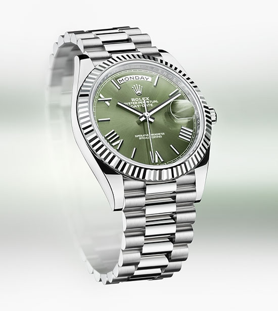Rolex Datejust 26mm Steel Jubilee Diamond Watch w/Royal Green Dial