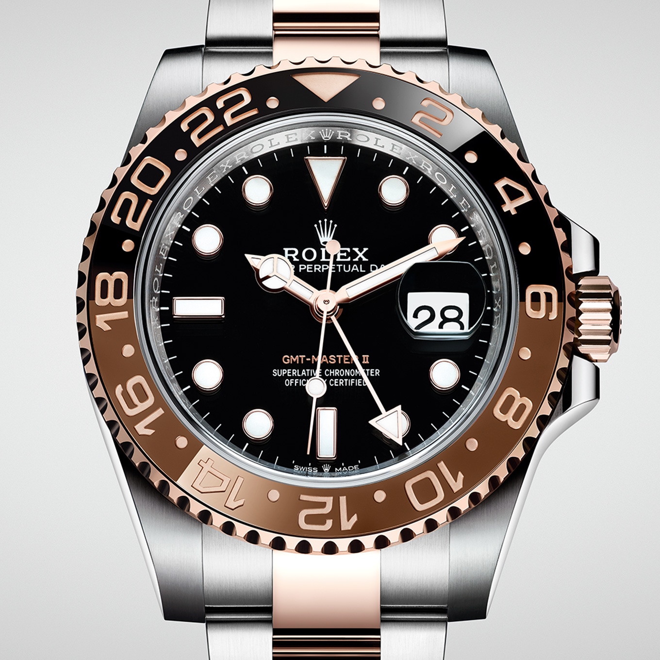 Rolex Datejust 16234 Blue Roman Dial Fluted Bezel 36mm Watch