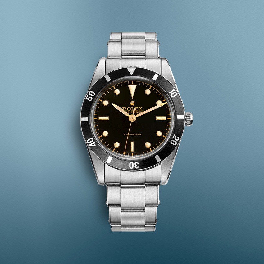 does rolex have a stock