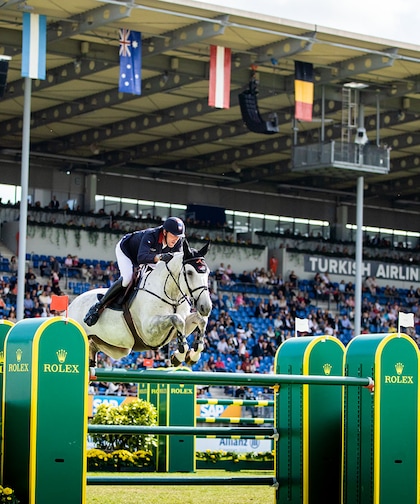Grand slam of show jumping bannière
