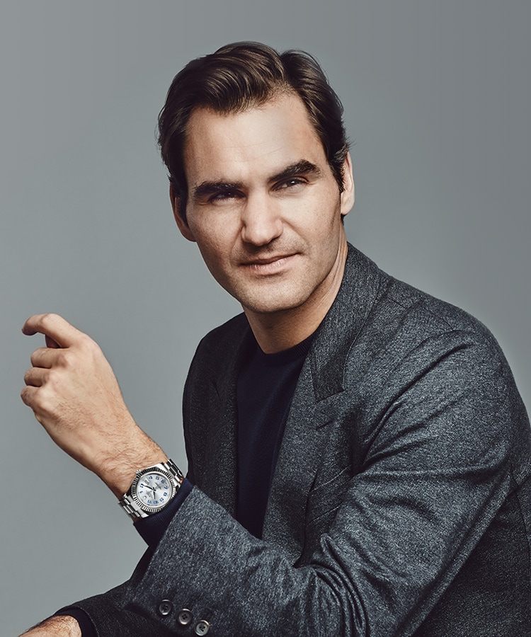 federer and rolex