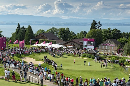 The Evian Championship banner