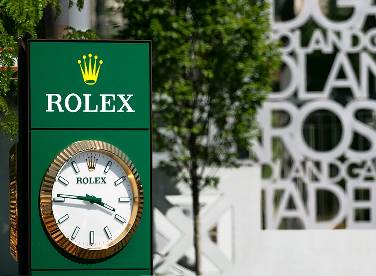 rolex french open