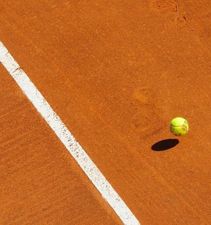 Rolex und der Tennissport Banner