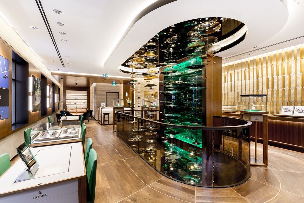 rolex boutique locations