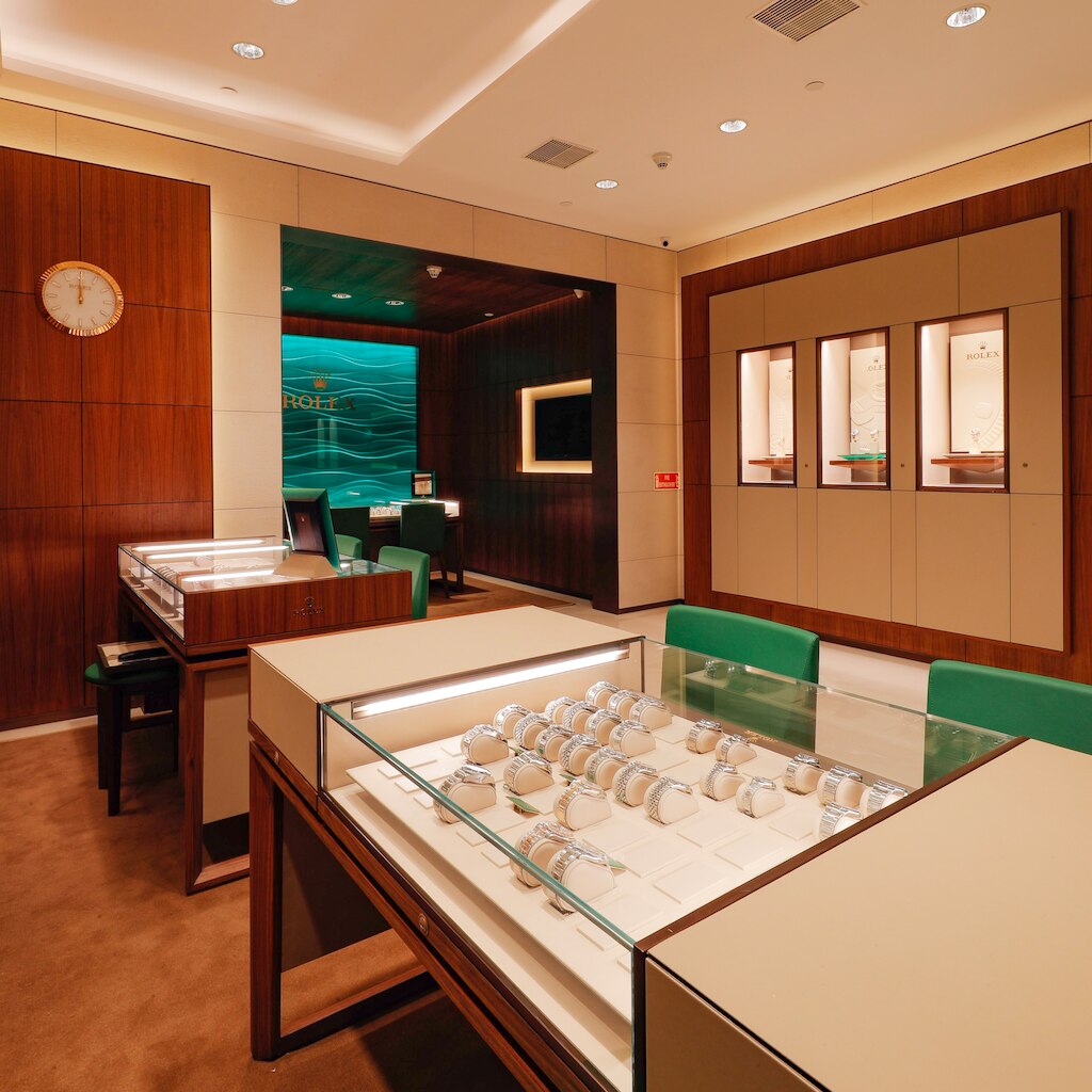 rolex showroom in cp