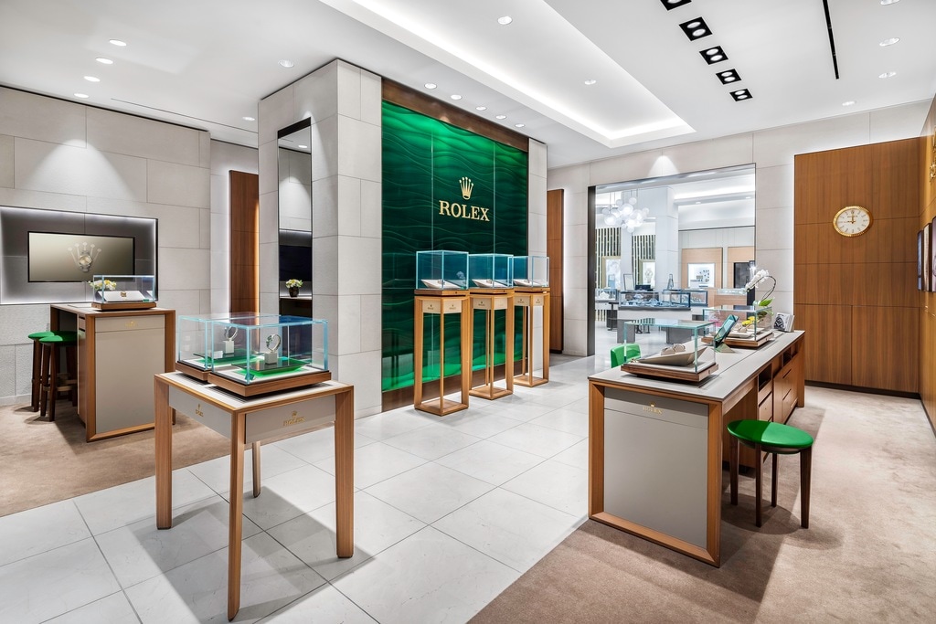 Rolex boutique outlet mayors