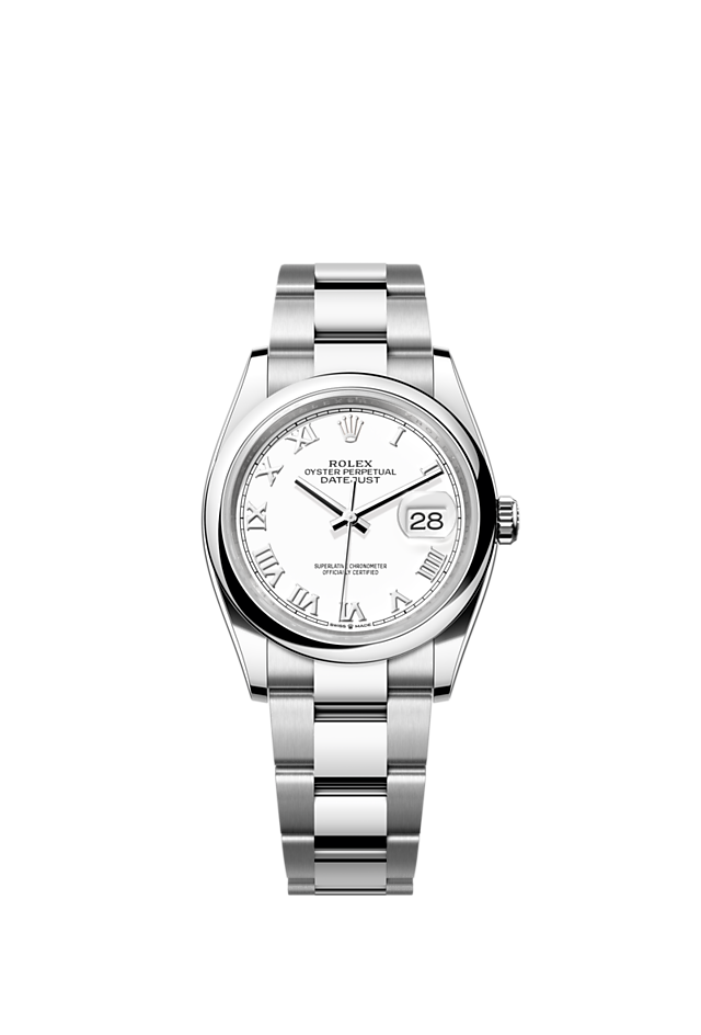 Rolex Datejust 36 watch: Oystersteel - m126200-0008