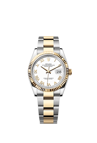 Rolex Datejust 36 watch: Oystersteel and yellow gold - m126233-0030