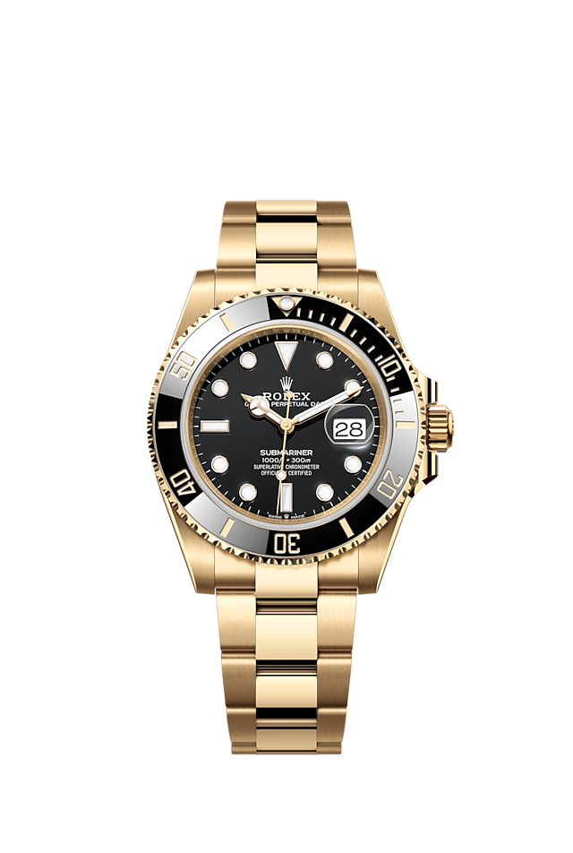 Pre-owned Rolex Submariner Gold (2018) 18kt 116618Ln