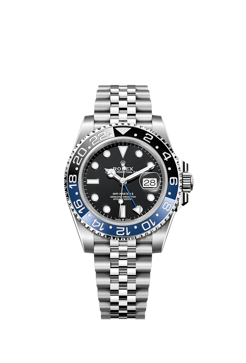 mesterværk Gentleman patois Rolex GMT-Master II watch: Oystersteel - m126710blnr-0002