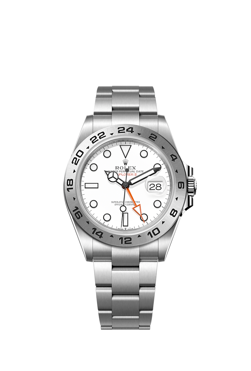 Rolex Explorer II watch: Oystersteel - m226570-0001