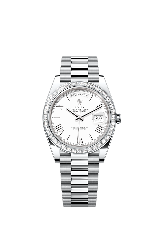 Rolex Day Date 40 Watch Platinum M228396tbr 0018 2494