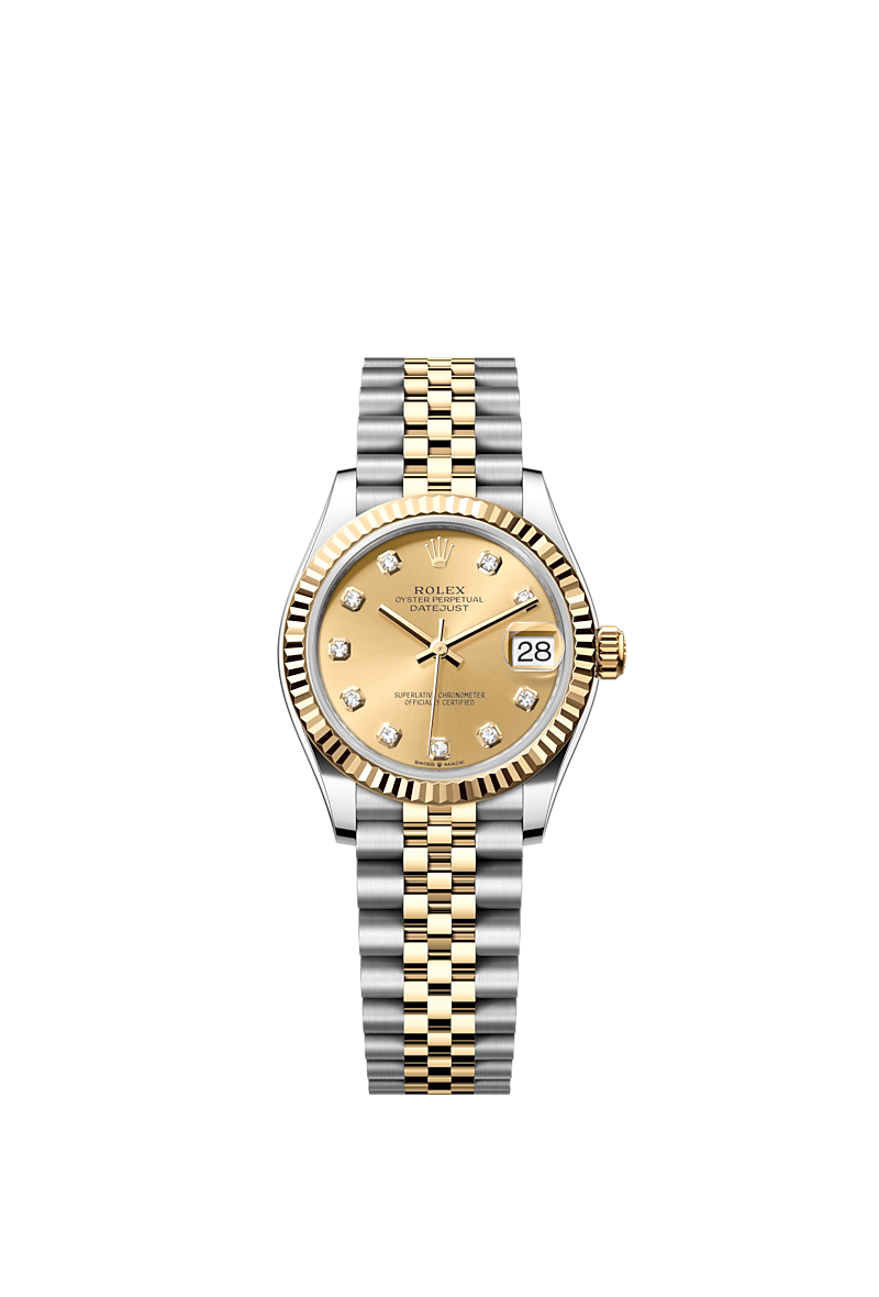 Rolex Datejust 31 watch Oystersteel and yellow gold m278273 0026