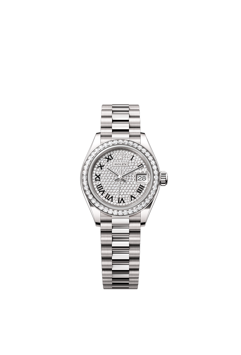 White gold hot sale women's rolex