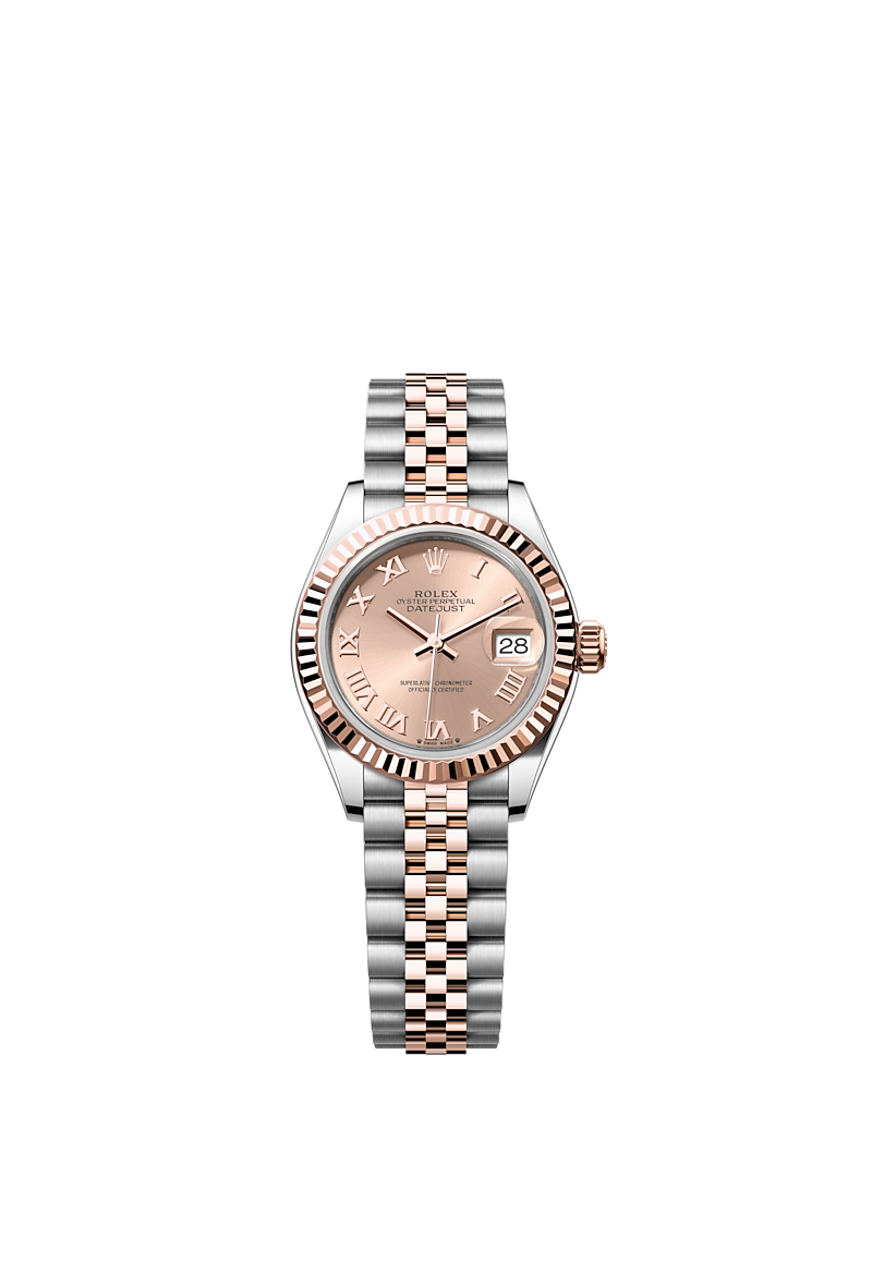 Rolex Lady Datejust watch Oystersteel and Everose gold m279171 0025