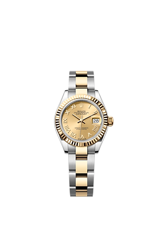 Rolex Lady-Datejust watch: Oystersteel and yellow gold - m279173-0010