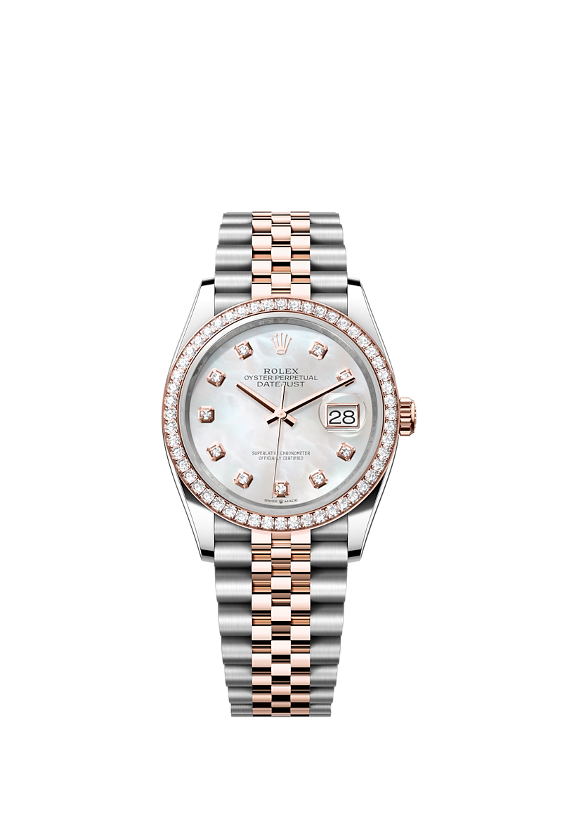 Situación malo arrastrar Rolex Datejust 36 watch: Oystersteel and Everose gold - m126281rbr-0009