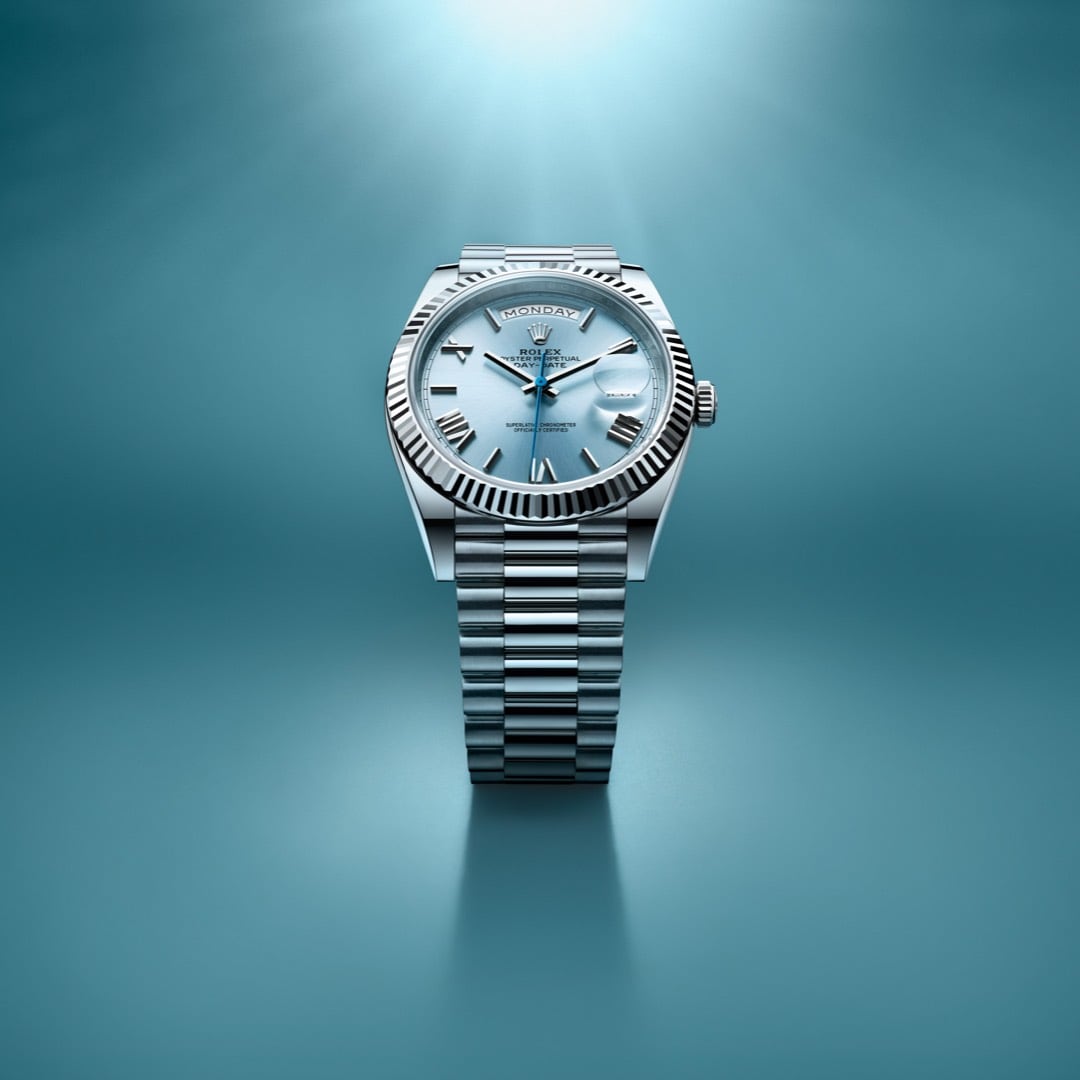 Rolex day date deals baby blue